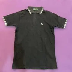 FRED PERRY ブラック ポロシャツ 40 イングランド - メルカリ