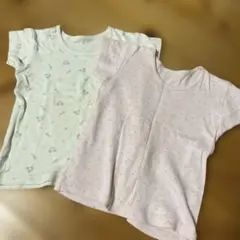半袖　肌着　2枚セット　女の子　110
