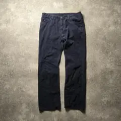 TOMMYHILFIGERトミーヒルフィガーコーデュロイパンツ細畝ネイビー36