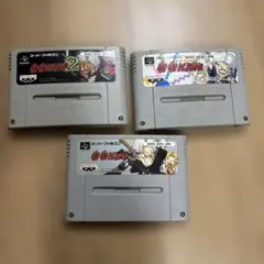 GO GO ACKMAN３本セット　スーパーファミコン