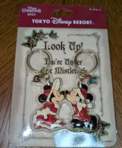 ディズニークリスマス 2022 ミッキーミニーキーチェーン