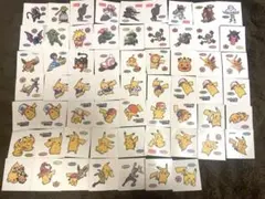 ポケモン ピカチュウ シール・カード まとめ売り 61枚