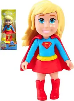 スーパーガール ミニフィギュア 高さ約7.5cm
