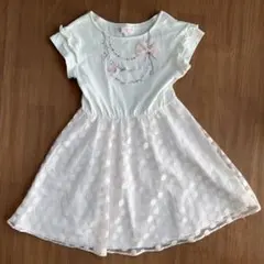 MEZZO PIANO 半袖 ワンピース 140cm