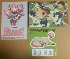 SPY×FAMILY ステッカー ポストカード セット