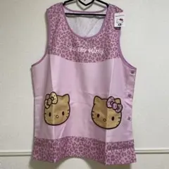 保育士エプロン ハローキティ ヒョウ柄のサムネイル