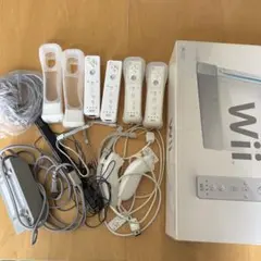 Wii 本体 セット リモコン4個付き