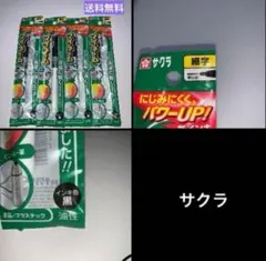 本日日曜日限定特別価格‼️サクラ　油性ペン　マイネーム　名前書き用4本