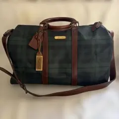 ポロ ラルフローレン ボストンバッグ チェック