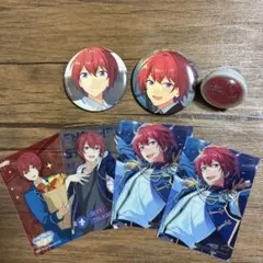 あんスタ 缶バッジセット 朱桜司