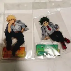 爆豪勝己 緑谷出久 アクリルスタンド エンスカイ ヒロアカ