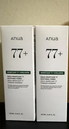 anua 77 スージングトナー 250mL