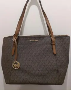 【新品】MICHAEL KORS ブラウン トートバッグ