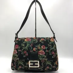FENDI フェンディ　マンマバケット　刺繍ショルダーバッグ 保存袋付き　極美品 2025年最新】刺繍 マンマバケットの人気アイテム - メルカリ