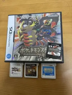 ポケモンプラチナ、星のカービィ ロボボプラネット ds＆3dsカセット
