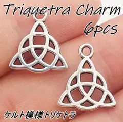 H9 トリケトラ　６個　オルゴナイト　スピリチュアル　ケルト模様　モチーフ