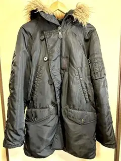 AVIREX N‐3B フライトジャケット　ブラック