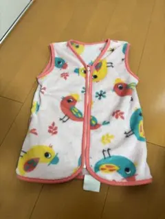 鳥柄　フリーススリーパー