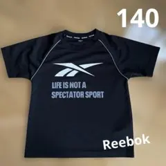 【Reebok】 半袖　スポーツウェア　140 ブラックのサムネイル
