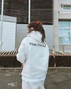 Think The DAY パーカー グレー　XL