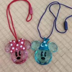 ディズニーリゾート　ミッキー＆ミニー ペンダントライト　2個セット