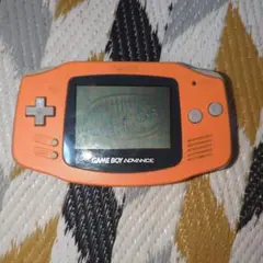 Nintendo GAME BOY ADVANCE オレンジ　ジャンク