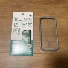 iPhone12 mini iFace ガラスフィルム セット