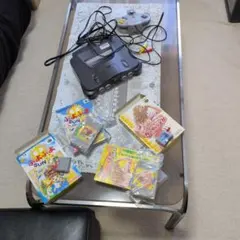 NINTENDO64 本体とコントローラー、ゲームソフト2本付き　すぐに遊べます