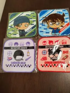 名探偵コナン タオルセット 4枚　くら寿司コラボ　限定品