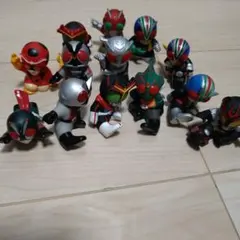 仮面ライダー　指人形　ライダーマン　アマゾン　スーパーワン　ストロンガー
