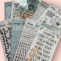 転写シール ダイソー セリアまとめ売り⑤