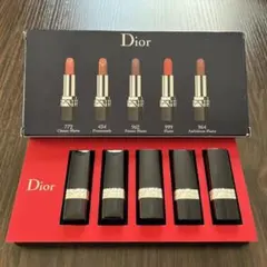 ディオール Dior ミニリップ5本セット　ルージュ