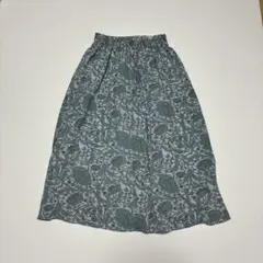 00’s vintage mysty woman ロングスカート ボタニカル柄のサムネイル
