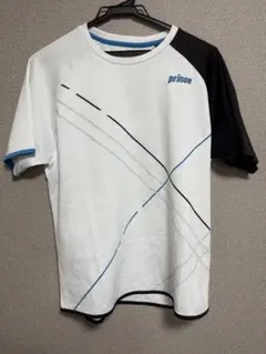prince テニスウェア Lサイズ ホワイト/ブラック