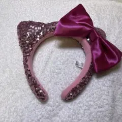 USJ ユニバ キティ カチューシャ ピンク