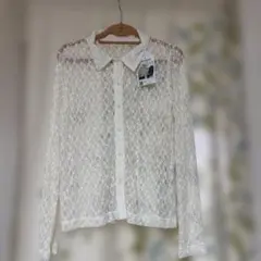 【本日限定価格】しまむら　シアーシャツのサムネイル