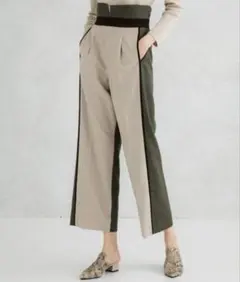 &ユナイテッドトウキョウ バイカラーワイドパンツ サイズ1 レディース