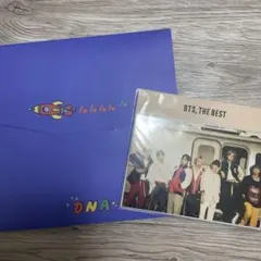 BTS DNA タオルとポストカード