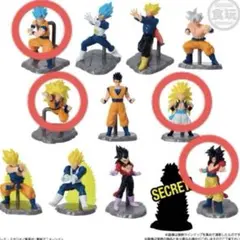 ドラゴンボール2 チョコサプ フィギュア 4種セット バンダイ 食玩