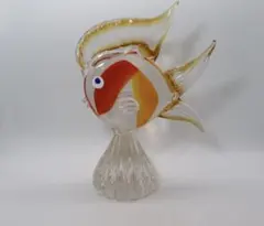 オールドノリタケ シカ印 赤いエンゼルフィッシュ ヴィンテージ 希少品