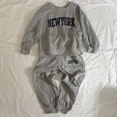 BAKER NEWYORK セットアップ ライトグレー　韓国服