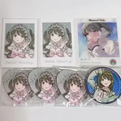 10点 Lafary シャニマス 缶バッジ 七草にちか LAFARY わがままメルヘンキャッスル シャニマス 七草にちか 缶