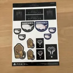 DEATH STRANDING ステッカー PS4