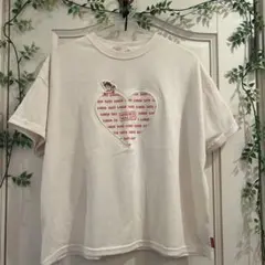 【美品】LOGOS✖️ウォーリー コラボTシャツ オーバーサイズ ホワイトのサムネイル