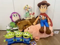 エコメルカリ便！トイ・ストーリーぬいぐるみ7体セット(バラ売りご相談