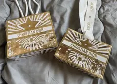 CHRISTIAN DIOR ショッパー2点セット ホリデー限定