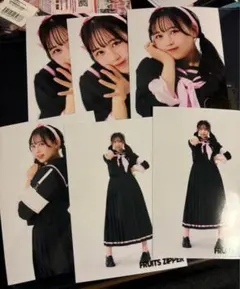 FRUITS ZIPPER 松本かれん生写真6枚