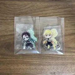 鬼滅の刃 上弦の参　一番くじ　アクリルキーチャーム　2個セット