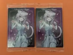 ホロライブ ウエハース6 猫又おかゆ 2장
