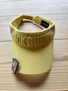 ジャックバニー　サンバイザー（イエロー）　ドラえもんマーカー付き